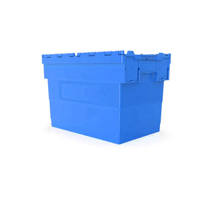 Attached Lid Container, Blue