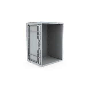 20 Litre Foldable Storage Box, Stackable, Grey