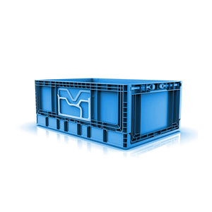 45 Litre Foldable Storage Box, Stackable, Blue