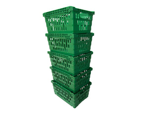 20 Litre Bale Arm Crates Stacking, Nesting