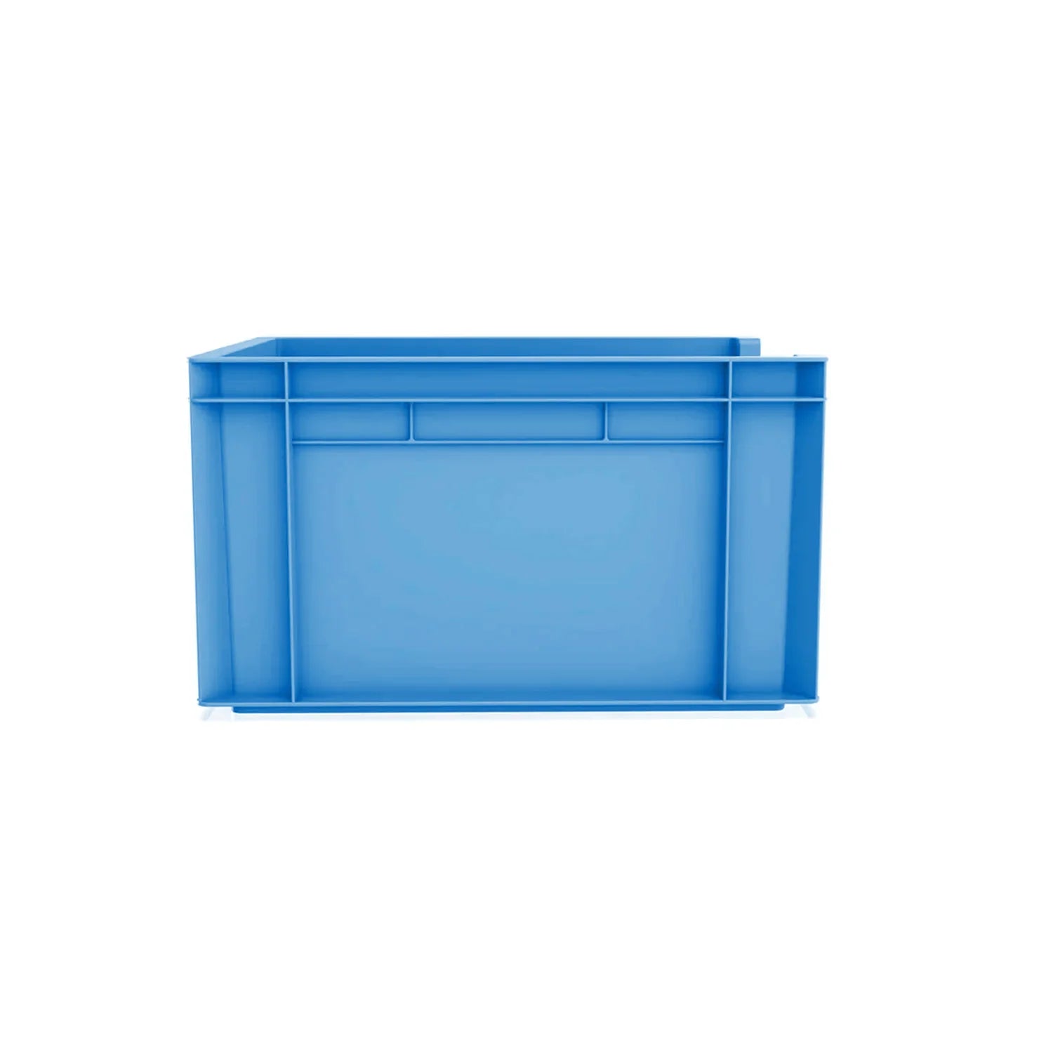 Euro Stack Box, 20 Litre, Heavy Duty Plastic Storage Container, Pick Box, Blue