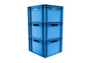 3x 20 Litre Stacking Storage Box, Heavy Duty Euro Container