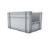 Euro Stack Box, 63 Litre, Heavy Duty Plastic Storage Container, Pick Box, Grey