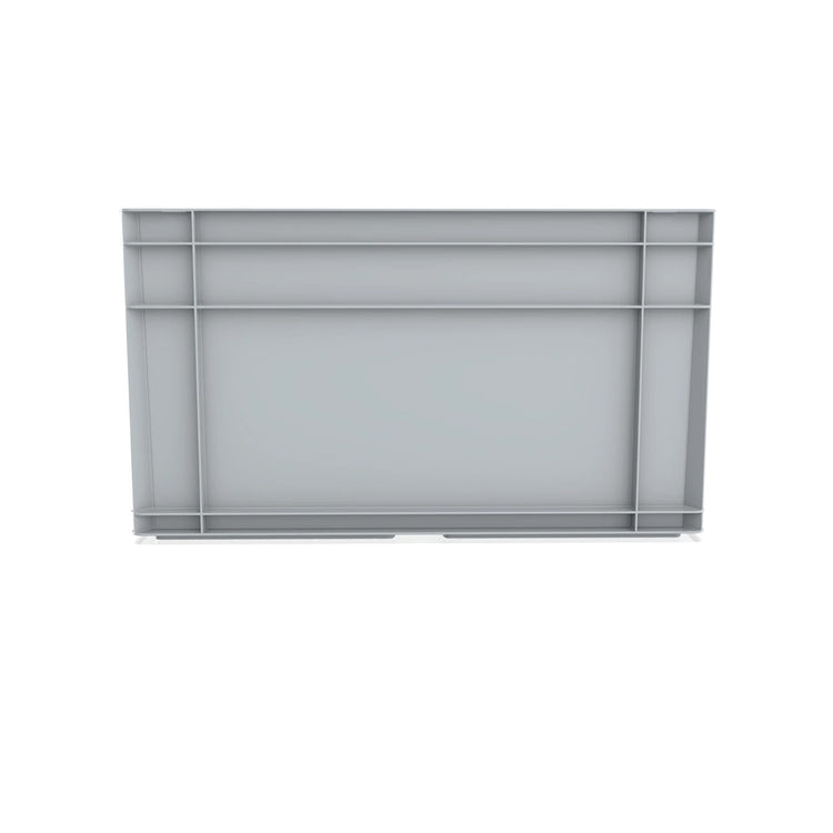 Euro Stack Box, 63 Litre, Heavy Duty Plastic Storage Container, Pick Box, Grey